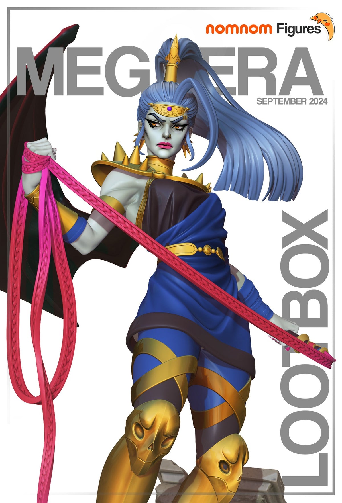 Megaera resin figure