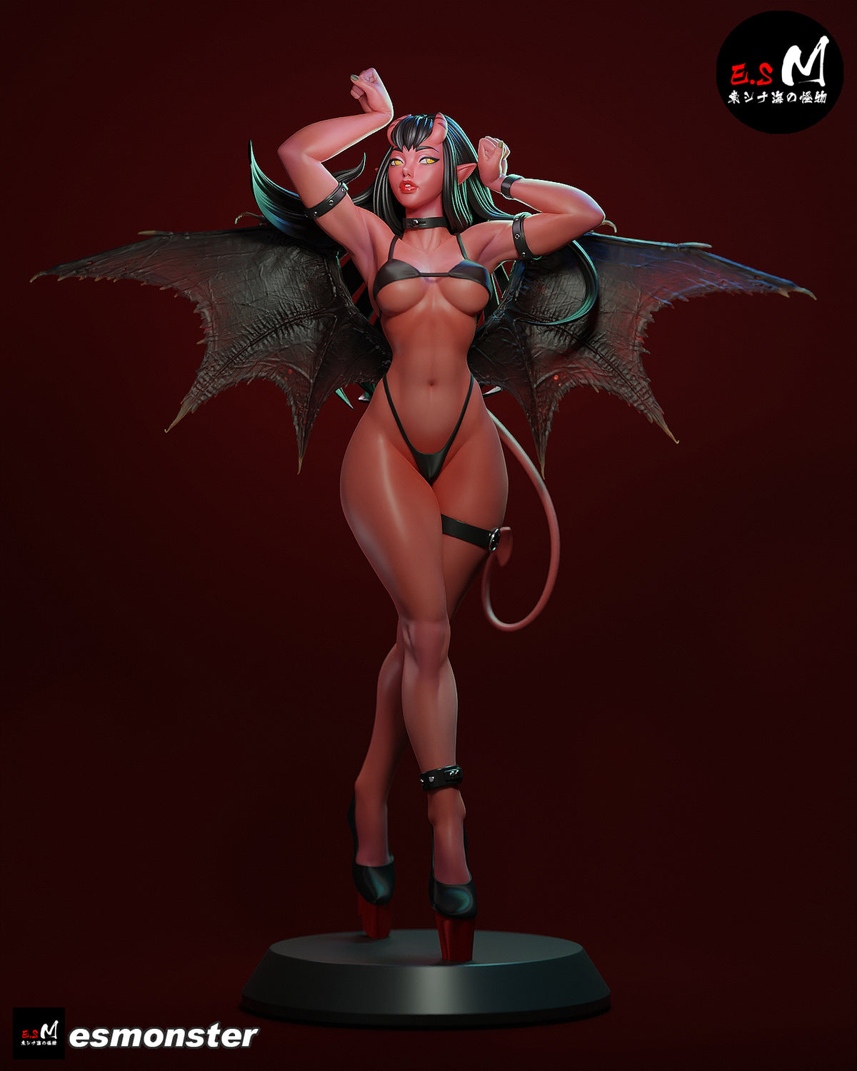 Meru the Succubus resin figure