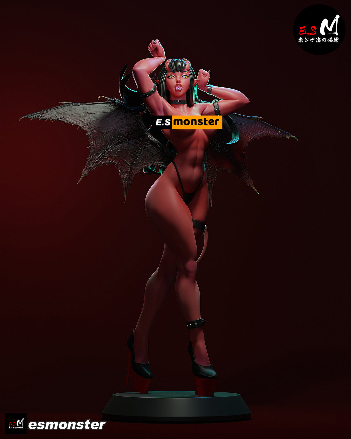 Meru the Succubus resin figure