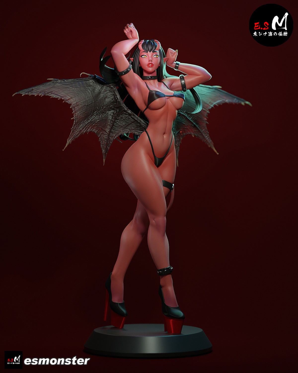 Meru the Succubus resin figure