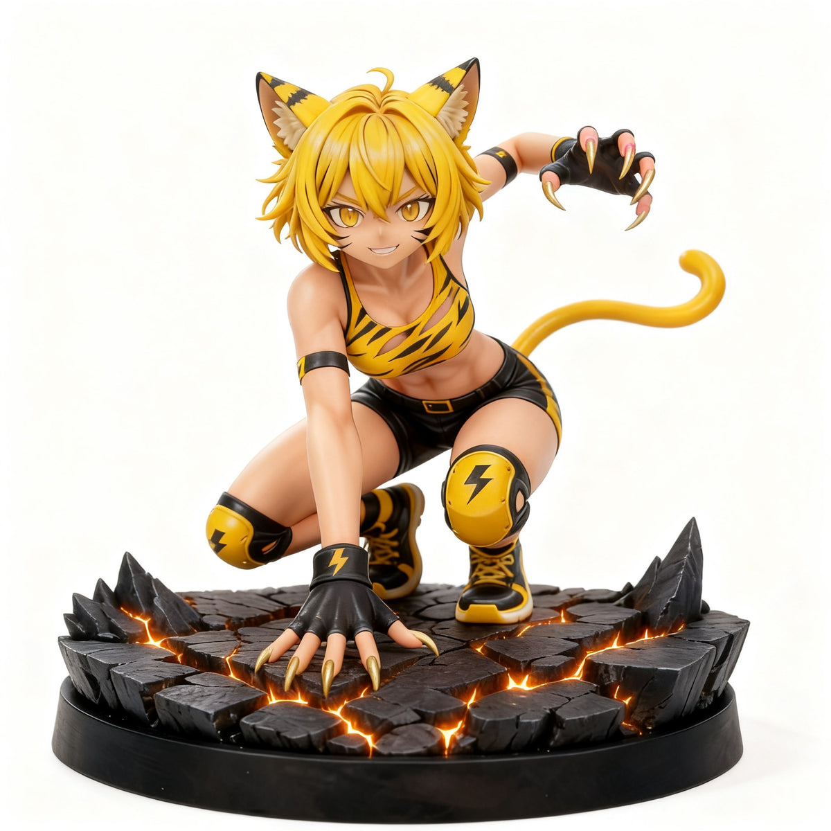 Mina resin figure