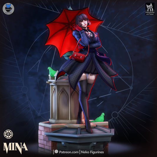 Mina (Deadlock) resin figure