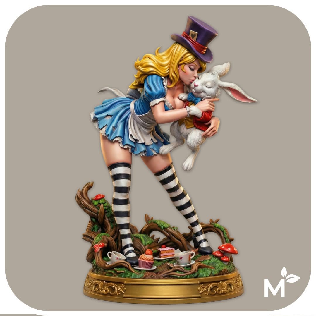 Alice Pin-up Statue resin figure