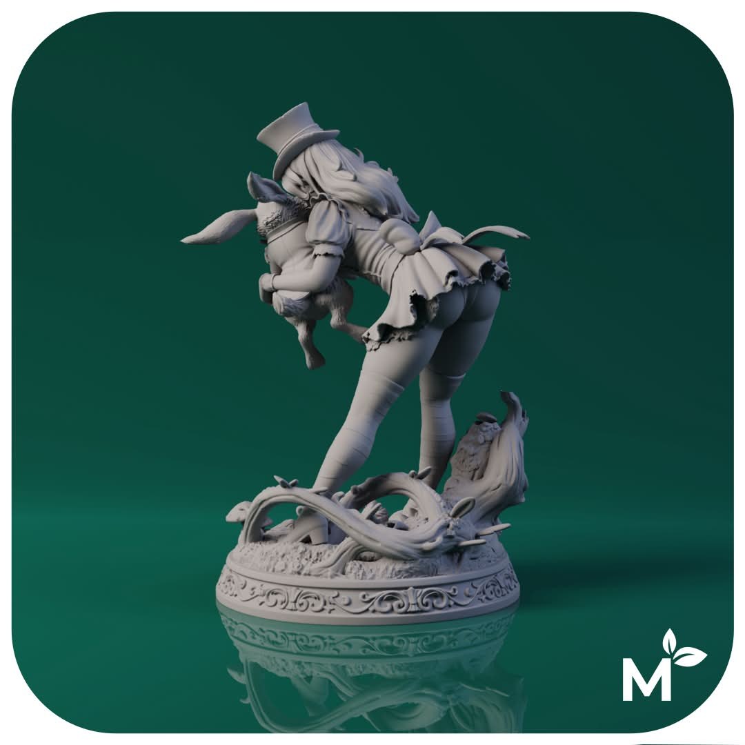 Alice Pin-up Statue resin figure