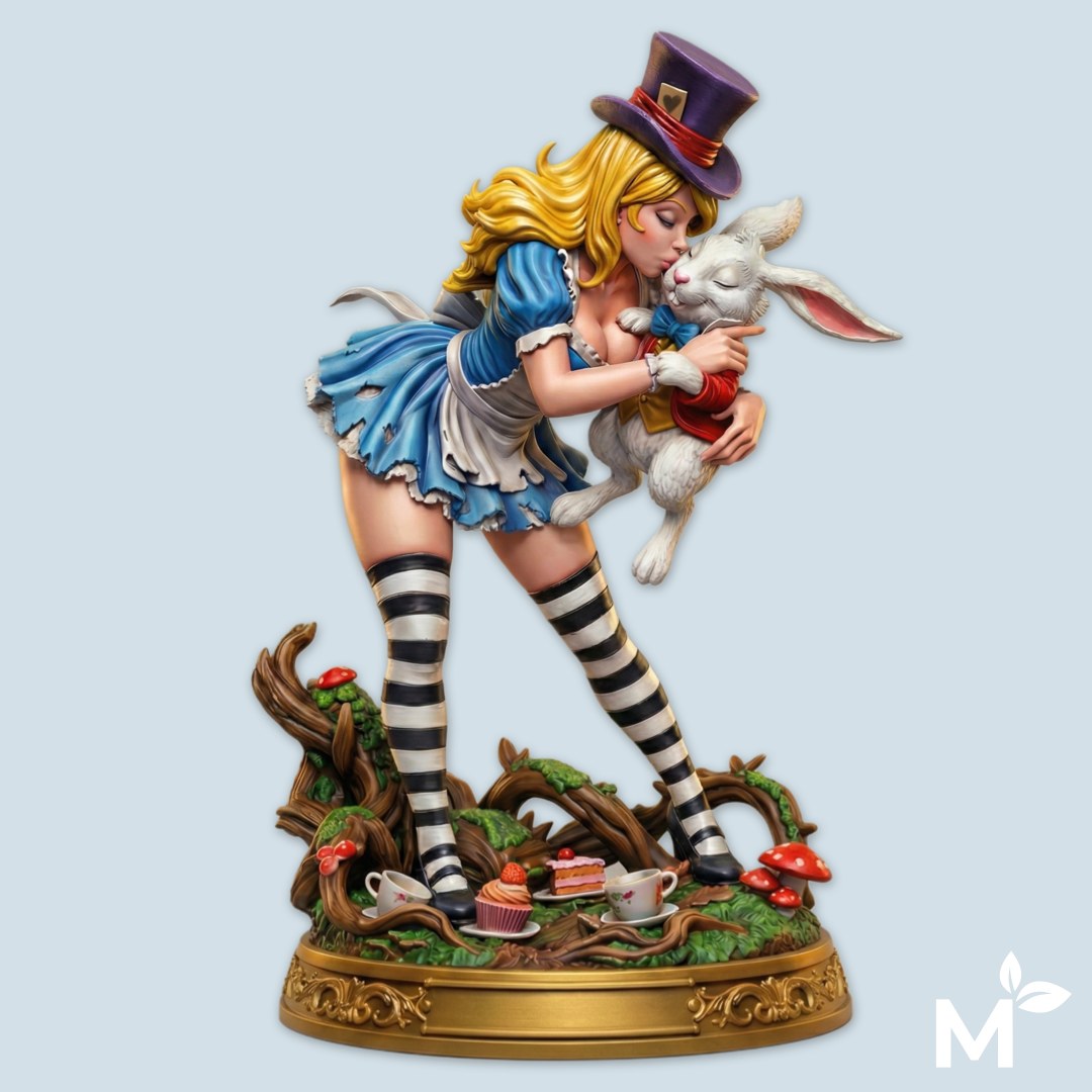 Alice Pin-up Statue resin figure