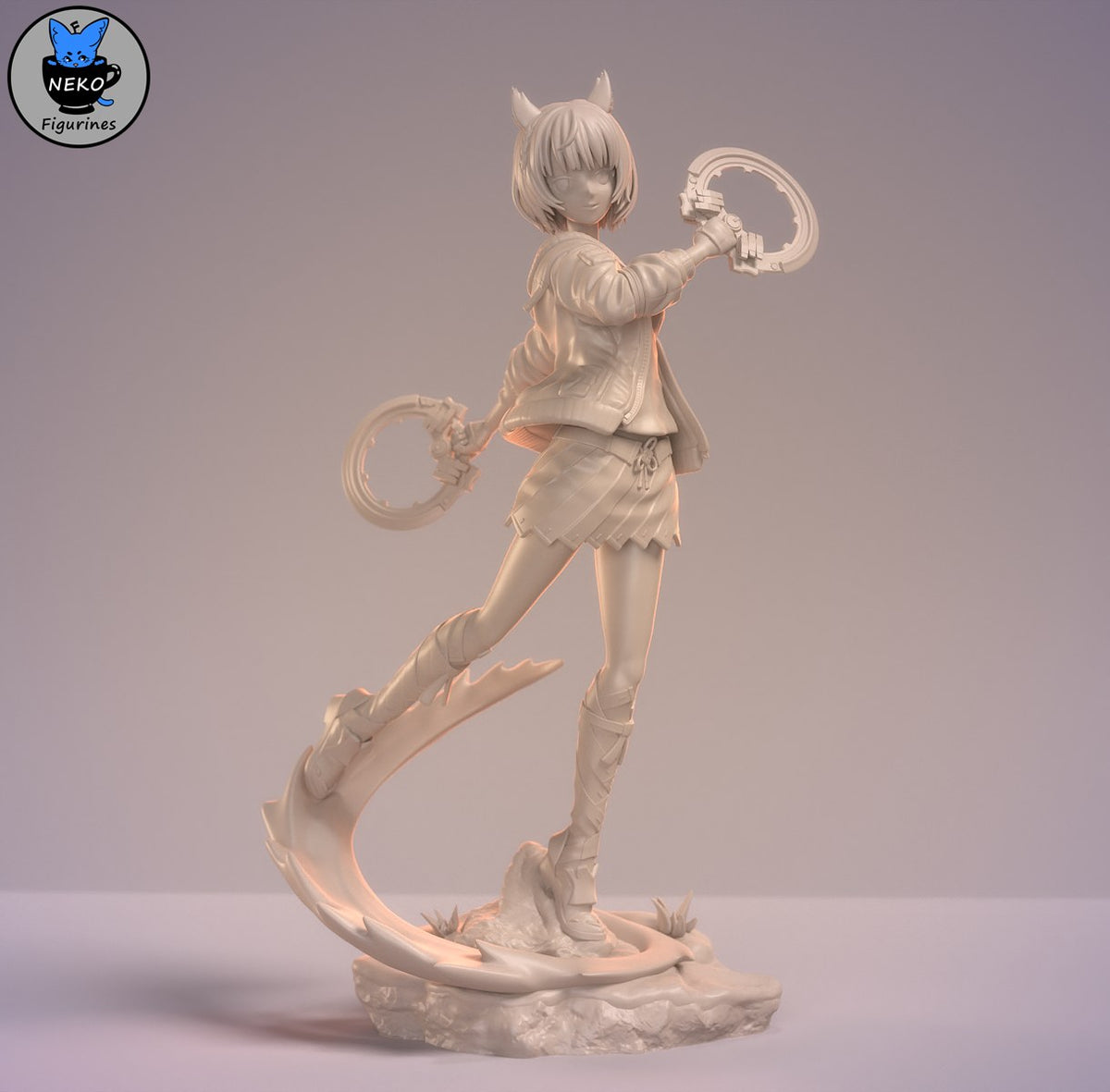Mio resin figure
