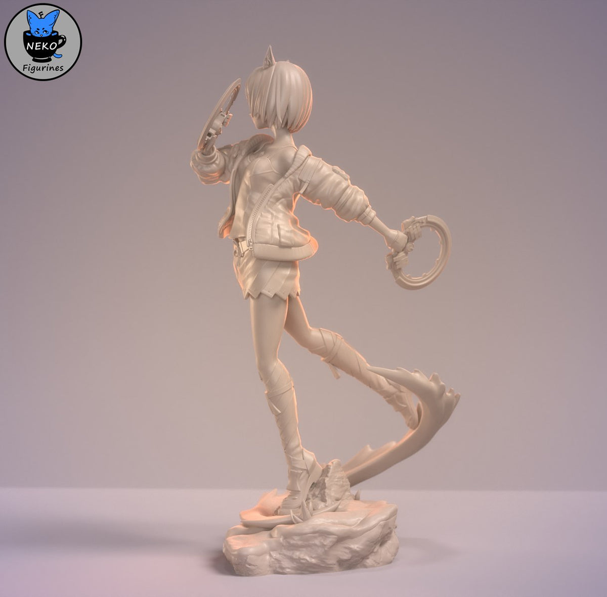 Mio resin figure