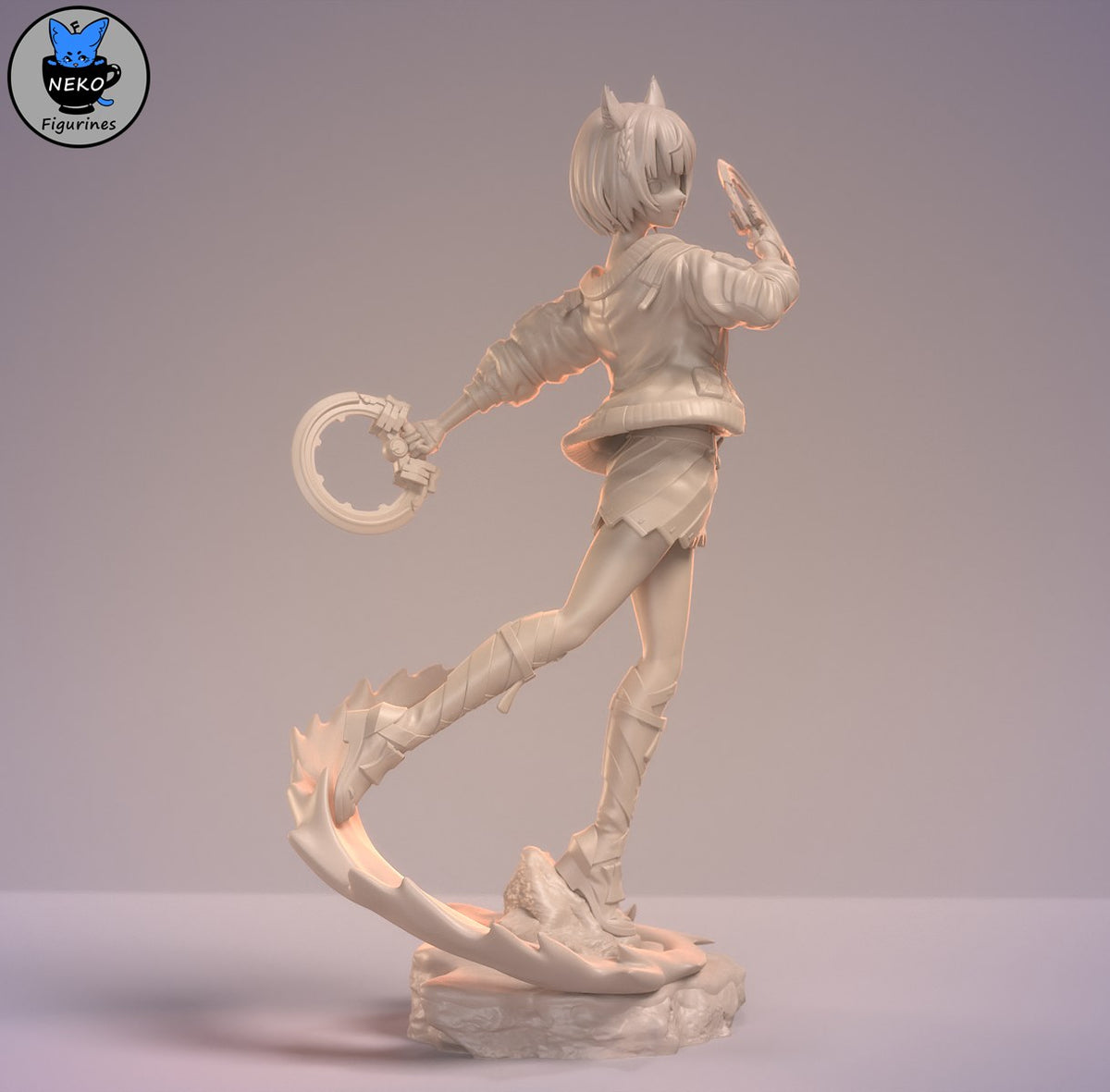 Mio resin figure