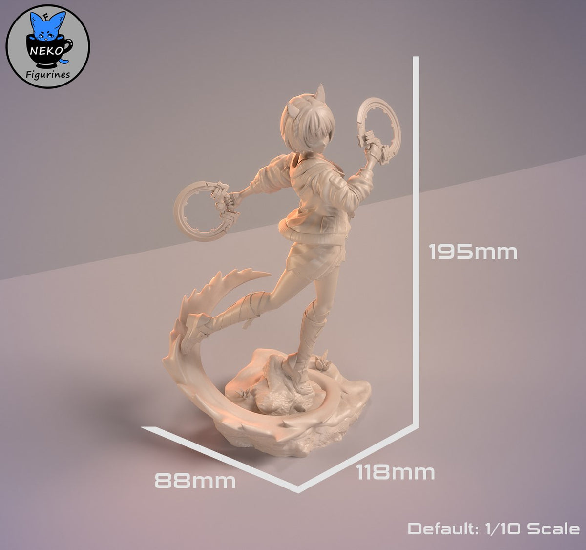 Mio resin figure