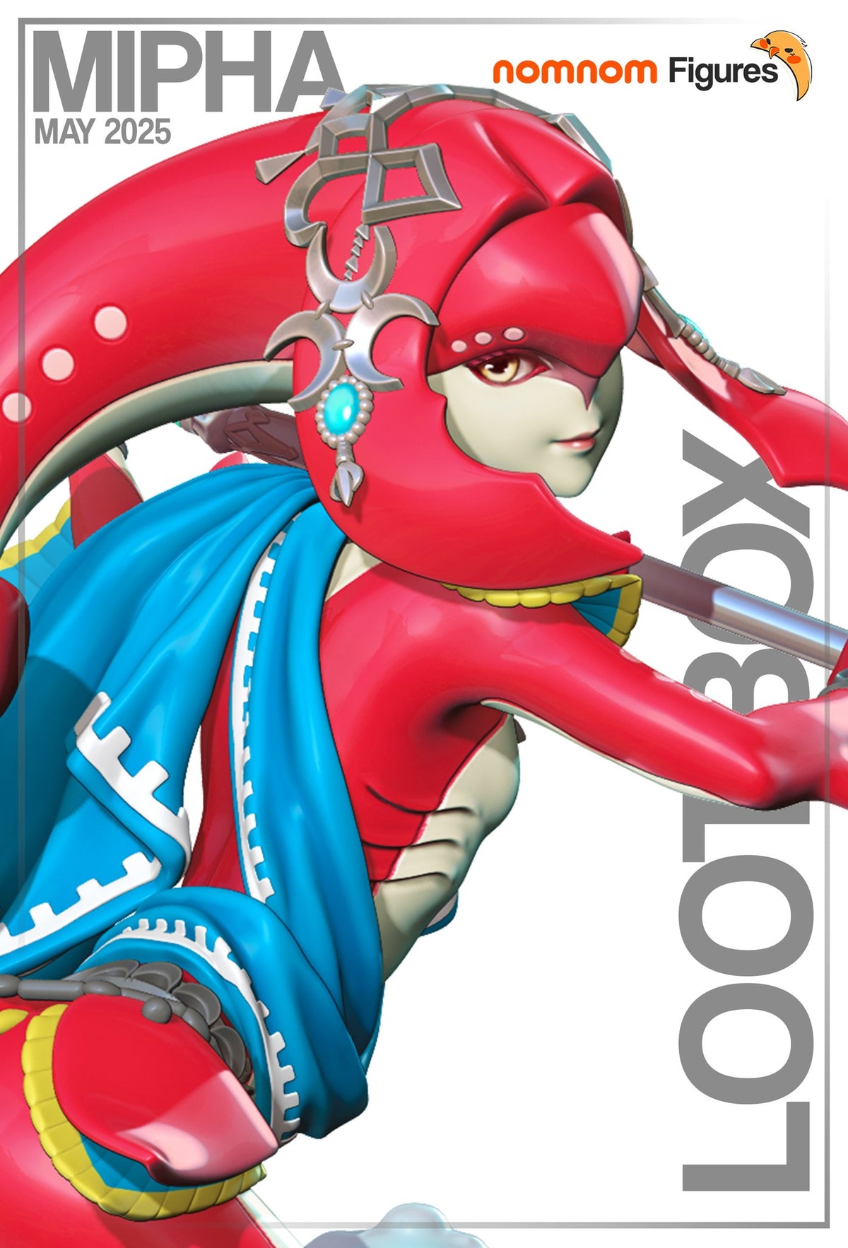 Mipha resin figure