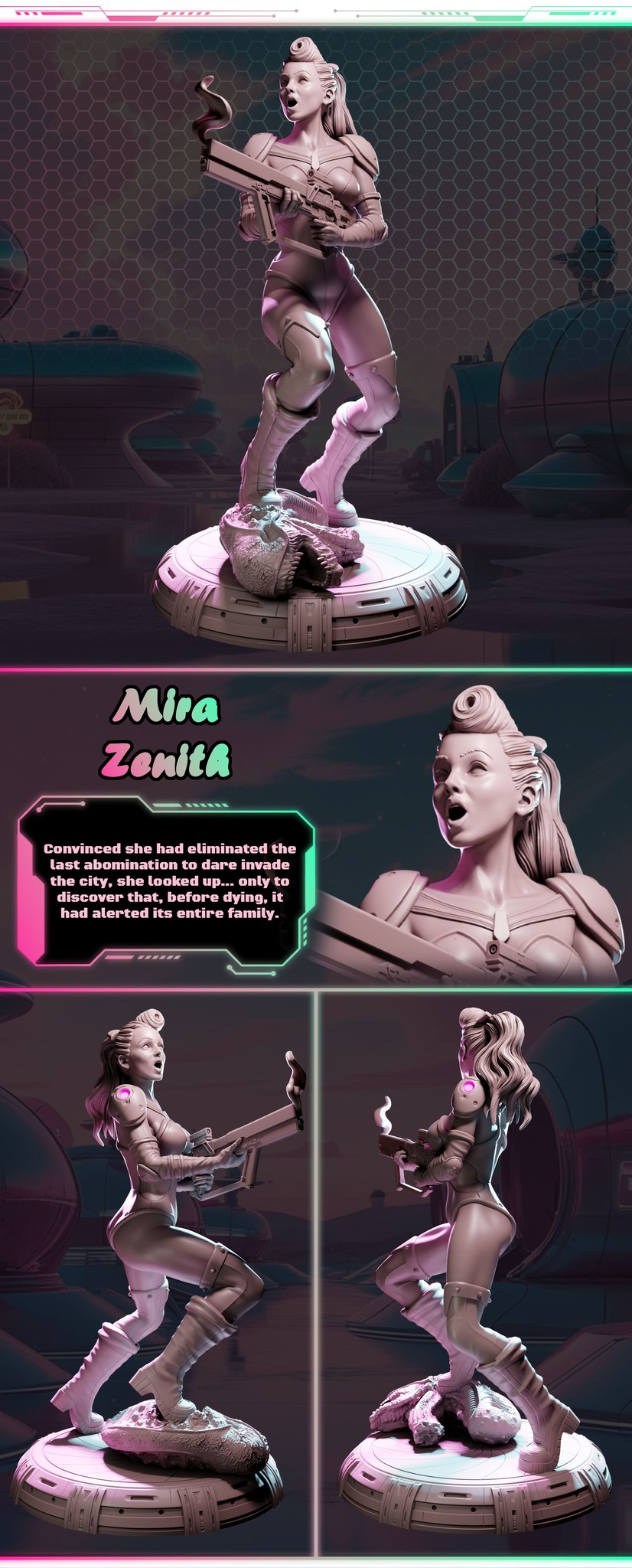 Mira Zenith resin figure