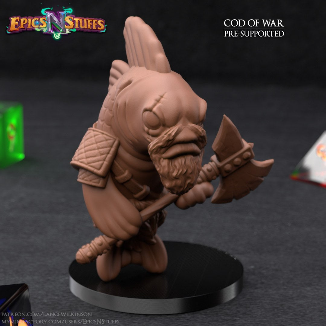 Cod of War resin figure