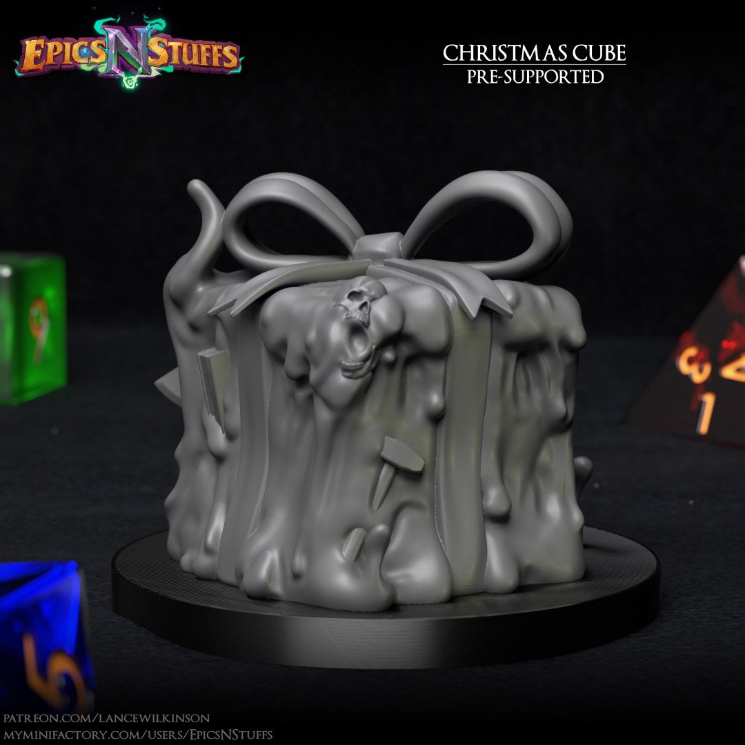 Gelatinous Gift resin figure