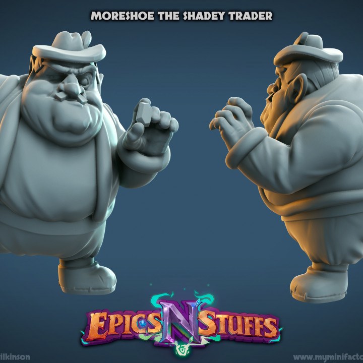 Moreshoe the Shady Trader resin figure