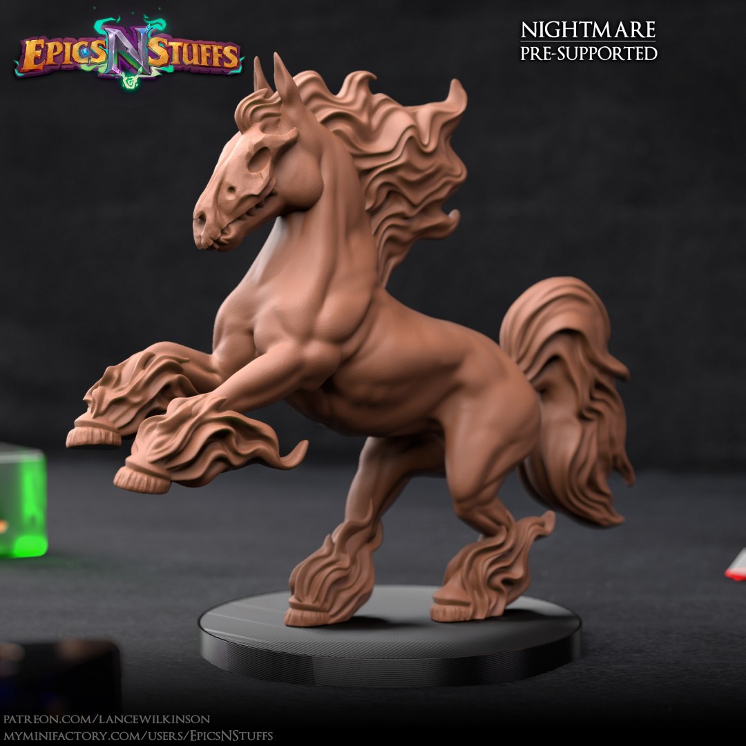 Nightmare resin figure