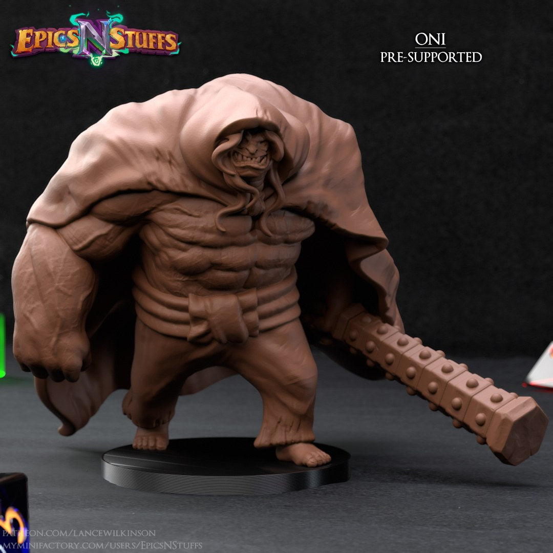 Oni resin figure