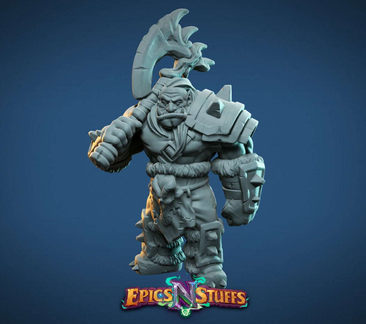 Orc Guard 1 resin figure
