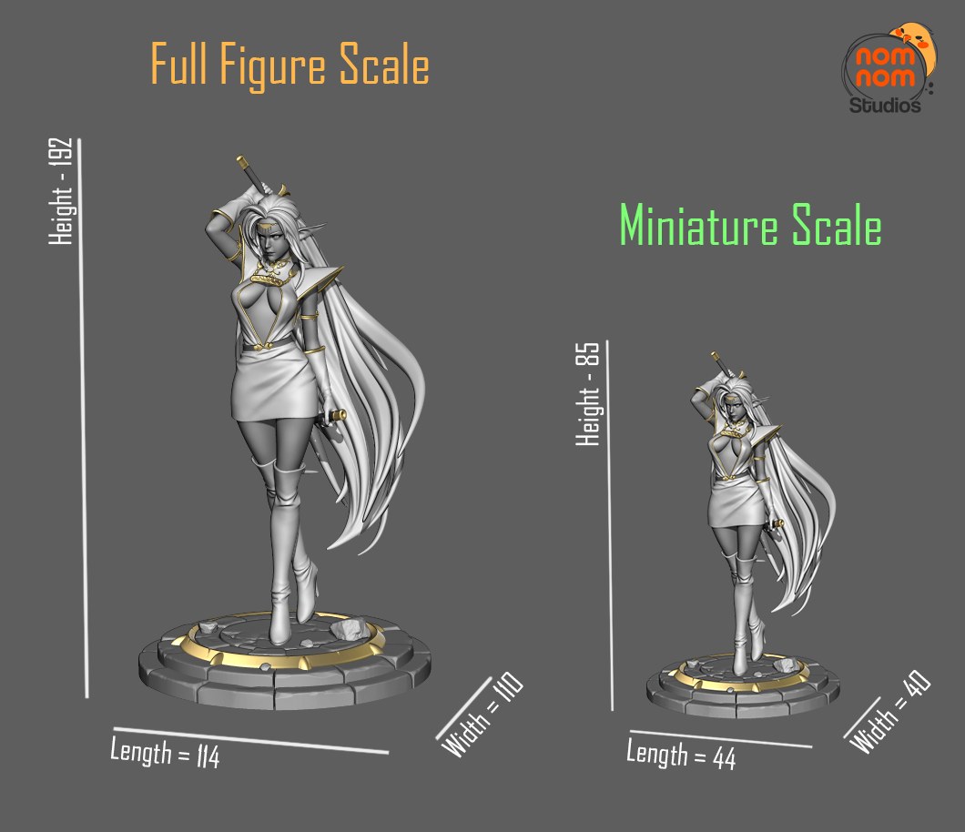 Pirotess resin figure