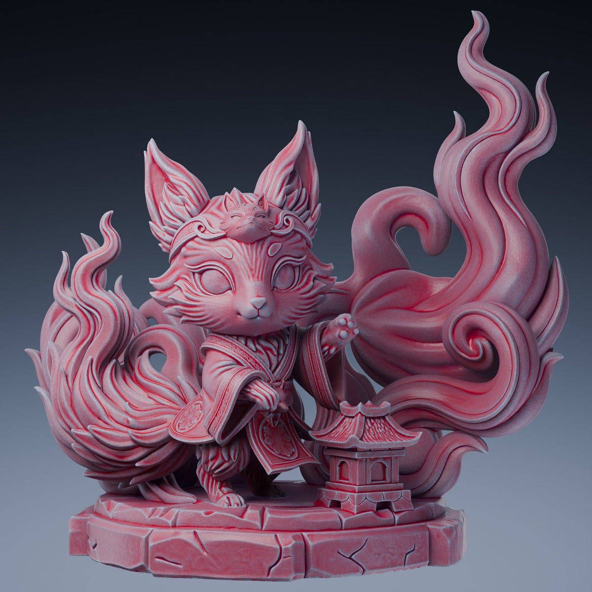Della Familiar resin figure