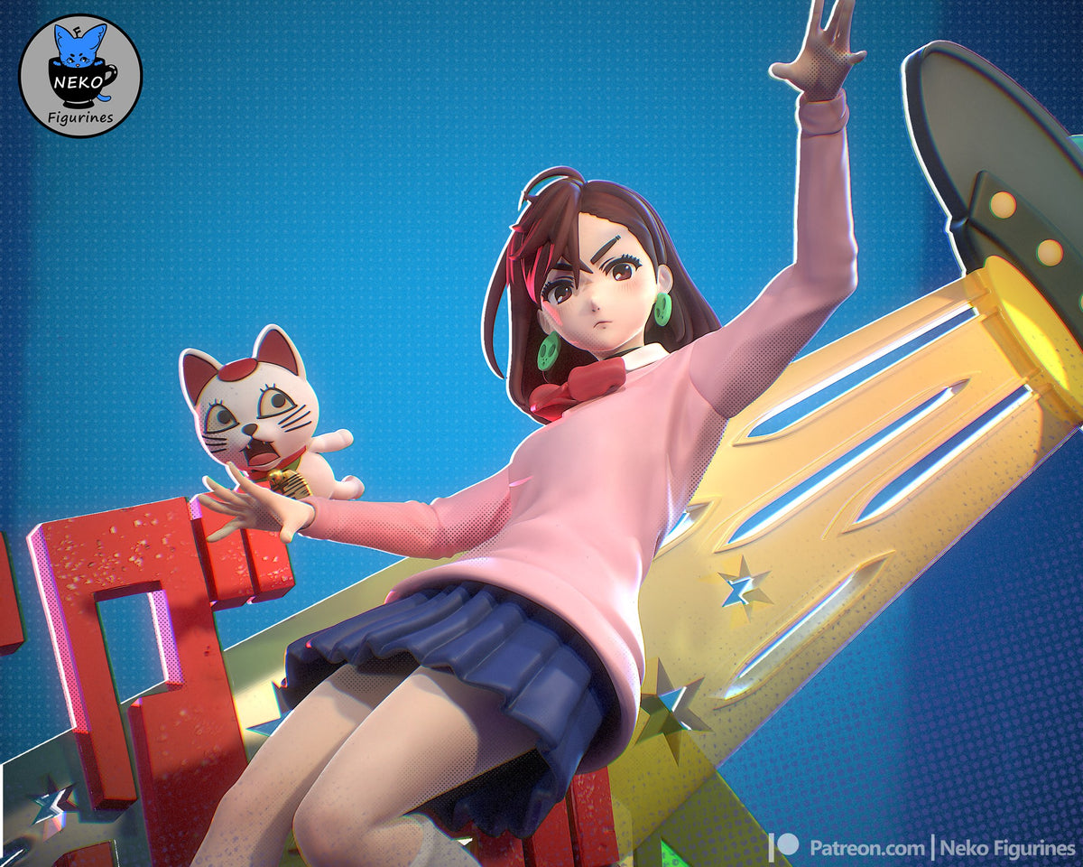 Momo Ayase (DandaDan) resin figure