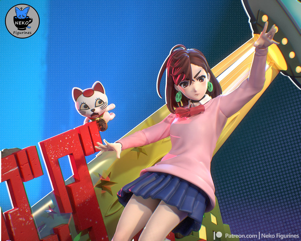 Momo Ayase (DandaDan) resin figure