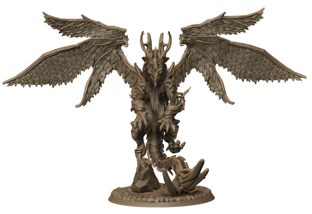 Ancient Dragon resin figure
