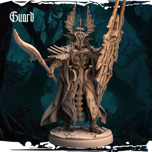 Dark Elf Guards (12 Poses) resin figure