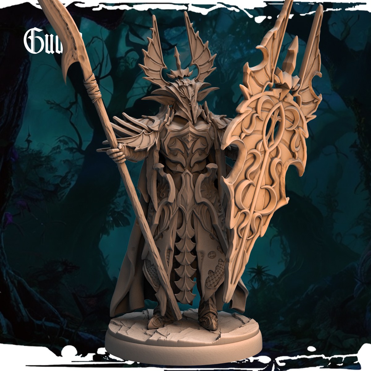 Dark Elf Guards (12 Poses) resin figure