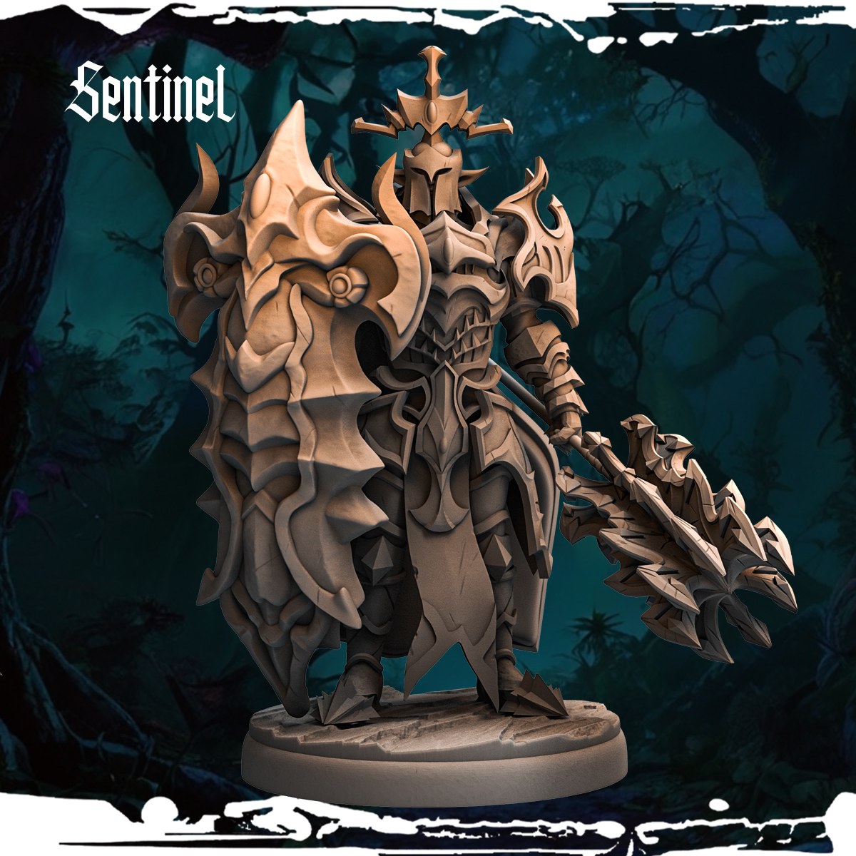 Dark Elf Sentinels (12 Poses) resin figure