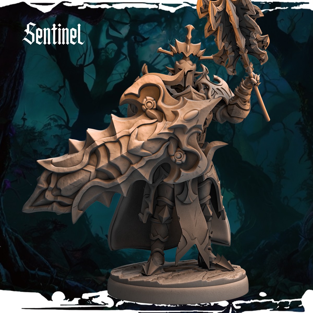 Dark Elf Sentinels (12 Poses) resin figure