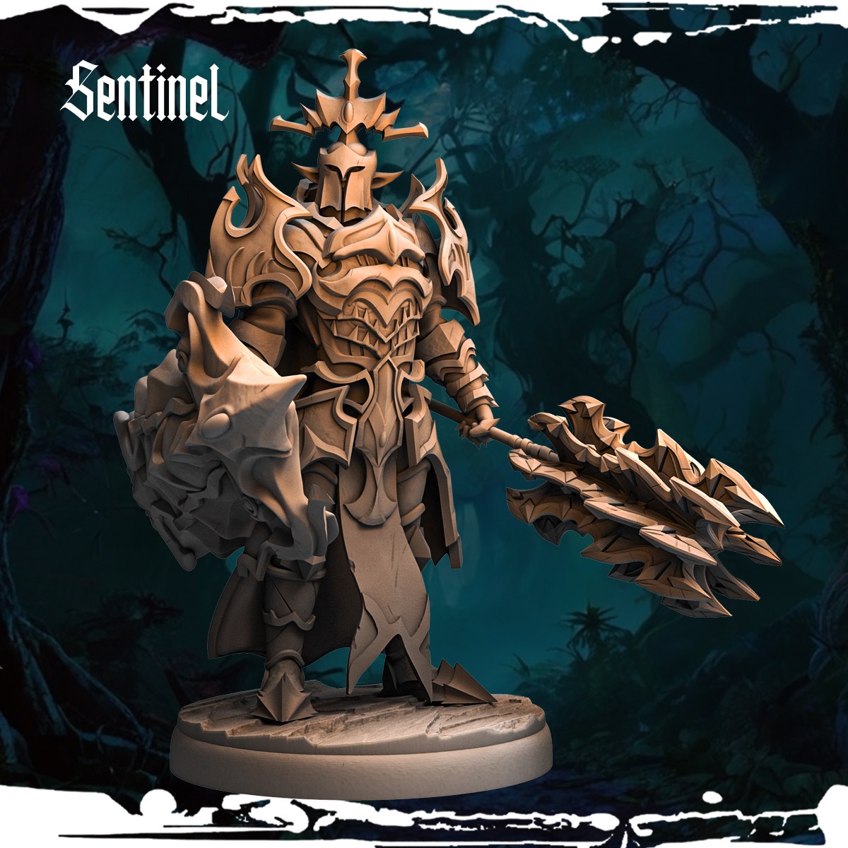 Dark Elf Sentinels (12 Poses) resin figure