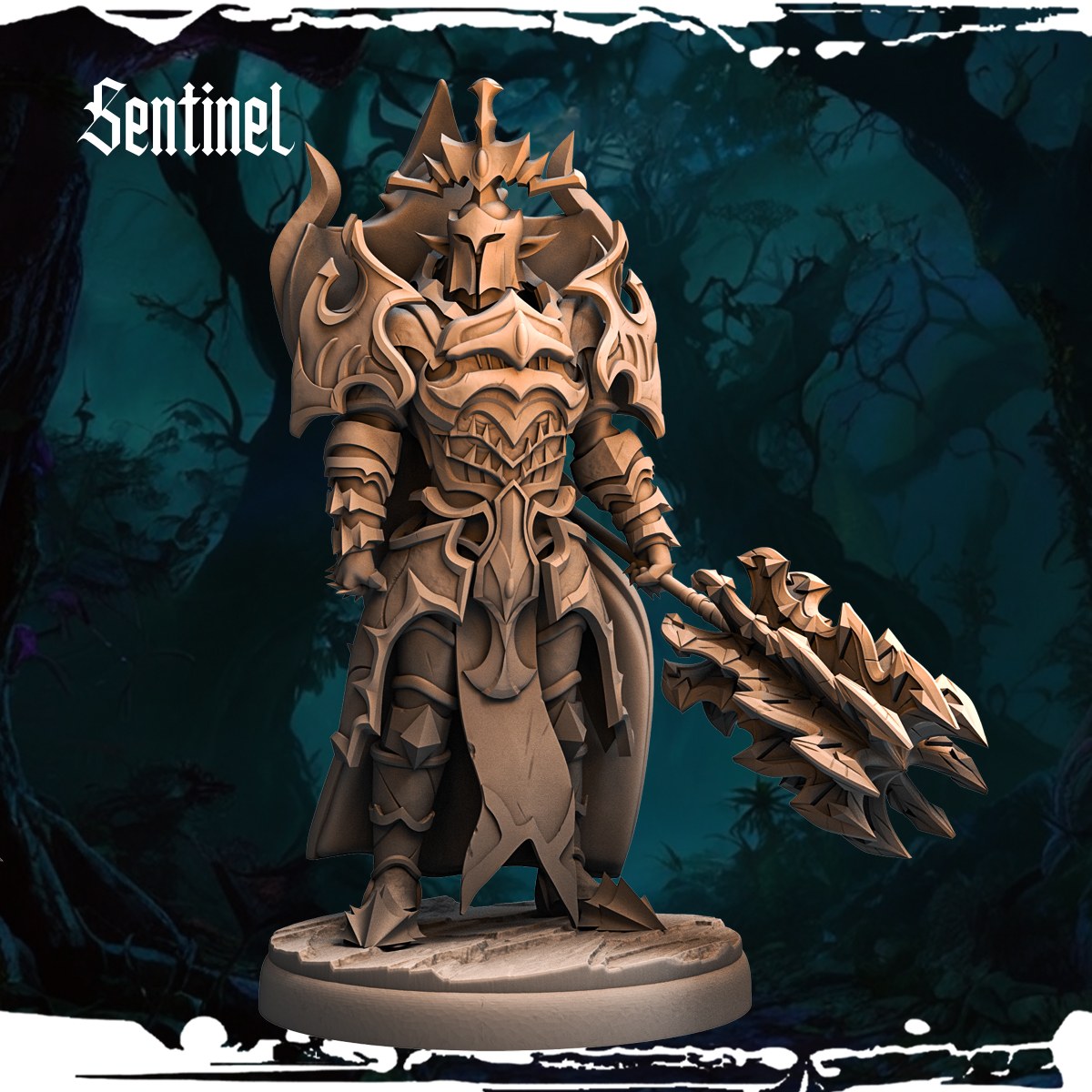 Dark Elf Sentinels (12 Poses) resin figure