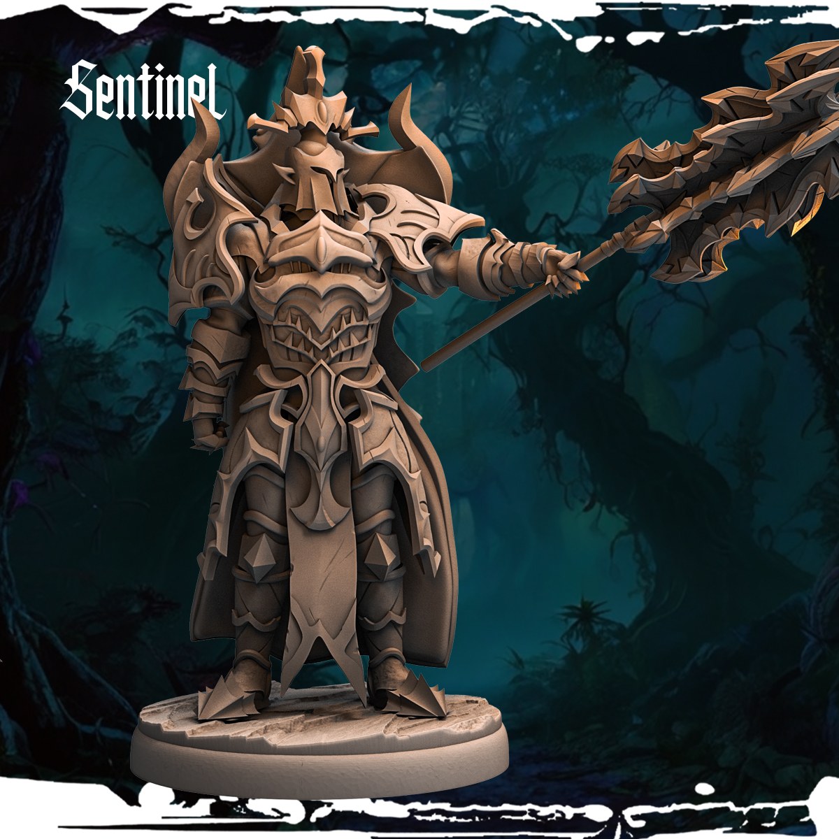 Dark Elf Sentinels (12 Poses) resin figure