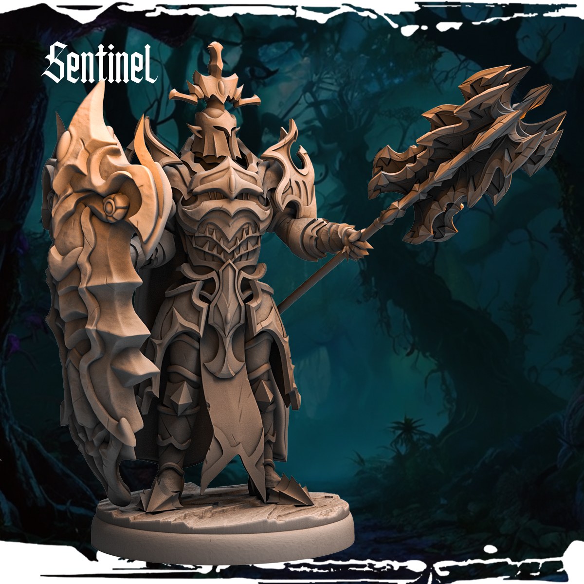 Dark Elf Sentinels (12 Poses) resin figure