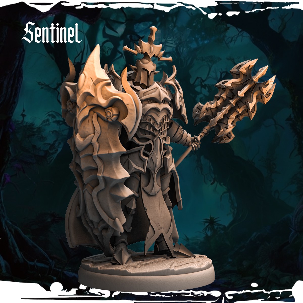 Dark Elf Sentinels (12 Poses) resin figure