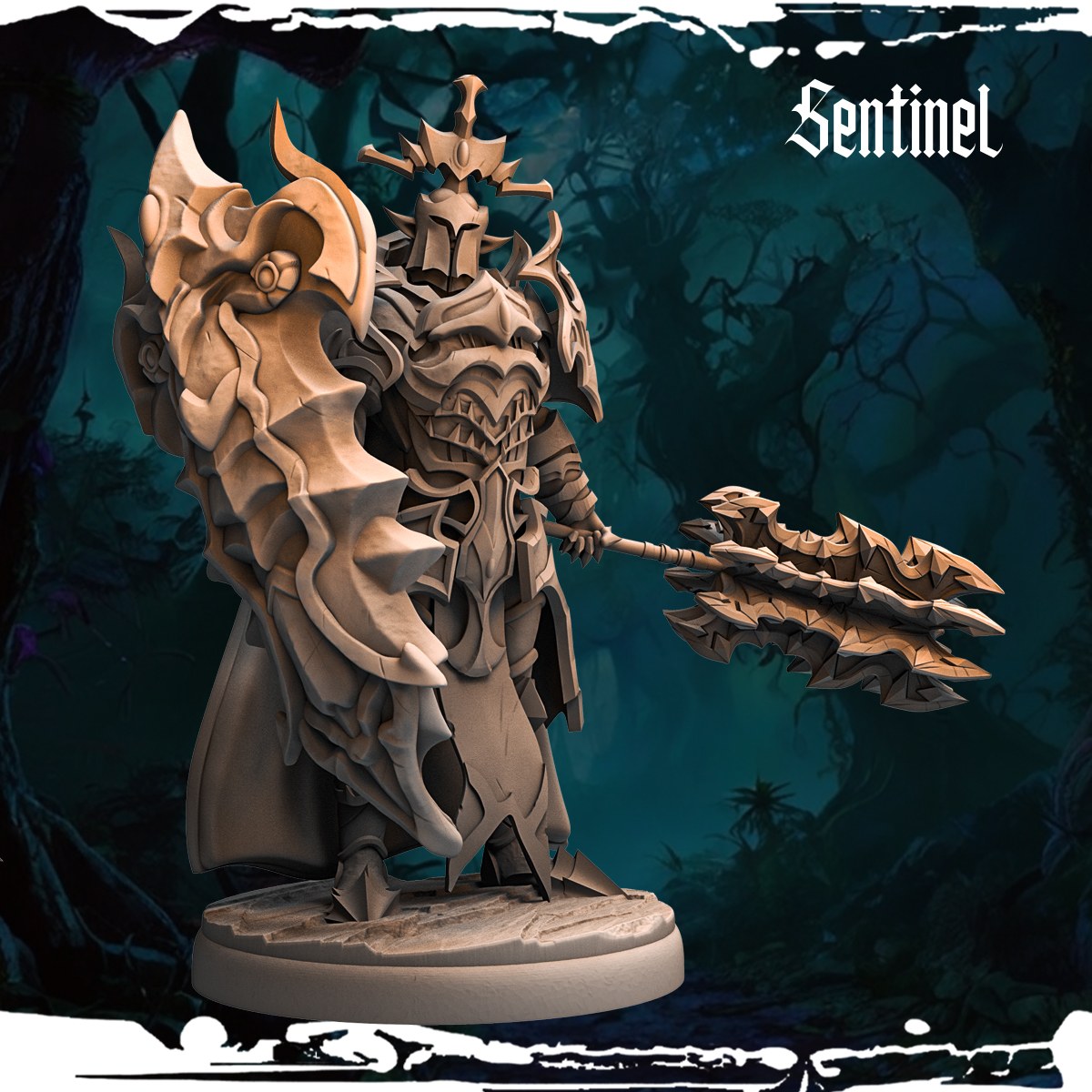 Dark Elf Sentinels (12 Poses) resin figure