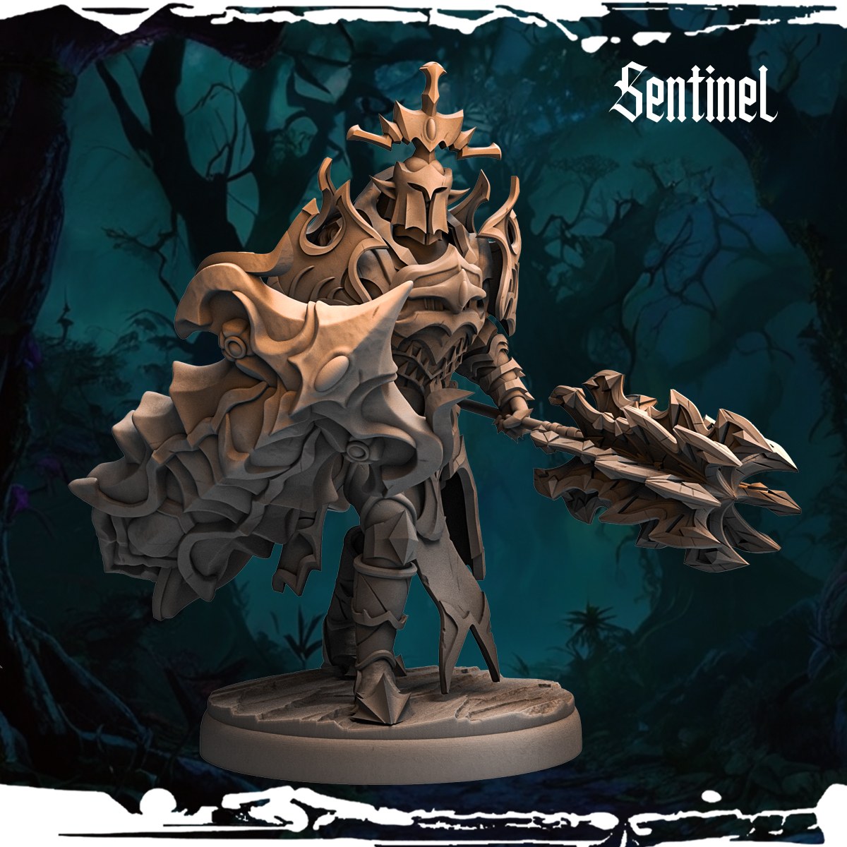 Dark Elf Sentinels (12 Poses) resin figure