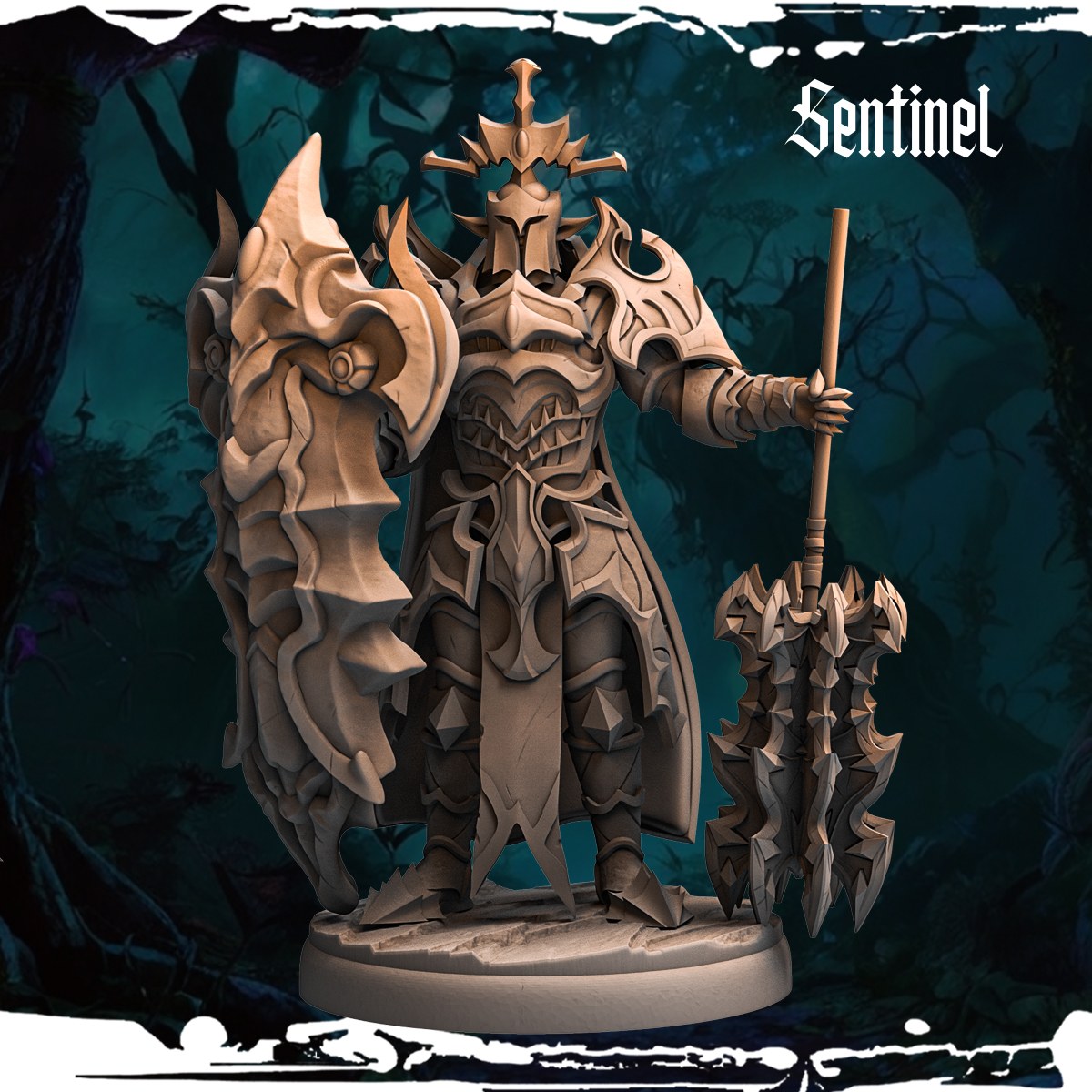 Dark Elf Sentinels (12 Poses) resin figure