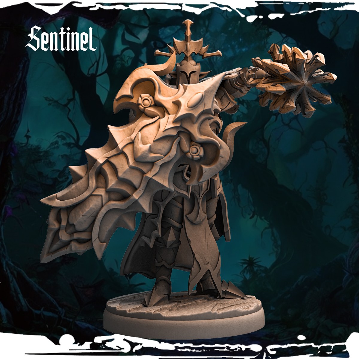 Dark Elf Sentinels (12 Poses) resin figure