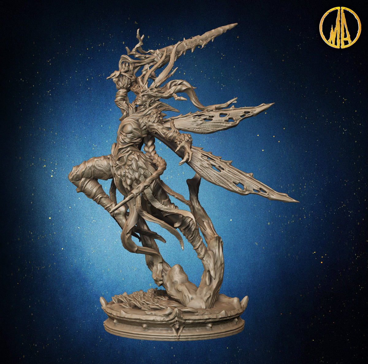 Shadow Forest Fairy resin figure