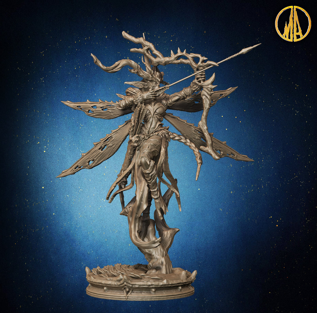 Shadow Forest Fairy resin figure