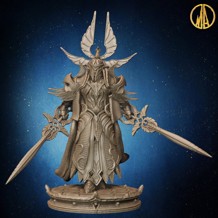 Moonlight Elite Knights resin figure