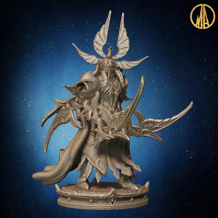 Moonlight Elite Knights resin figure