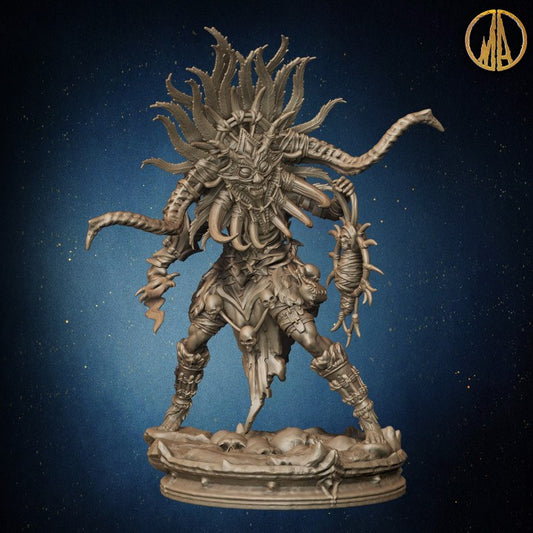 Umbral Seer resin figure