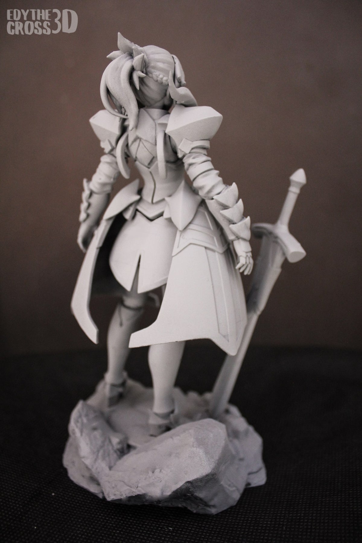 Mordred resin figure