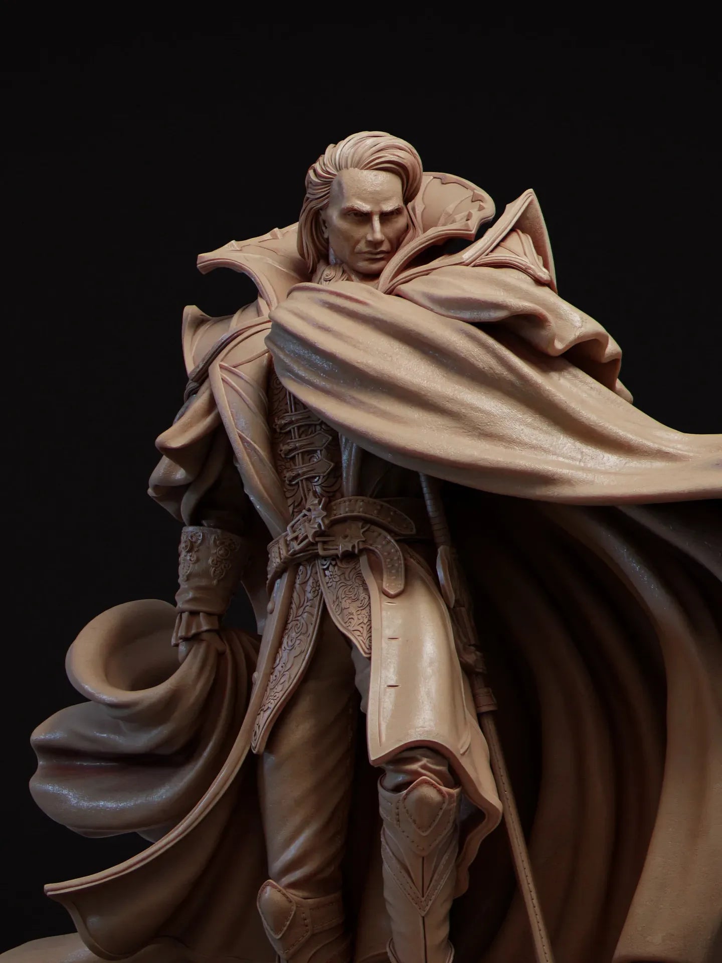 Morvain the Vampire Lord | 32mm–140mm | 3D Printed Figure | Art Piece | Nerikson | Nerdy Creations