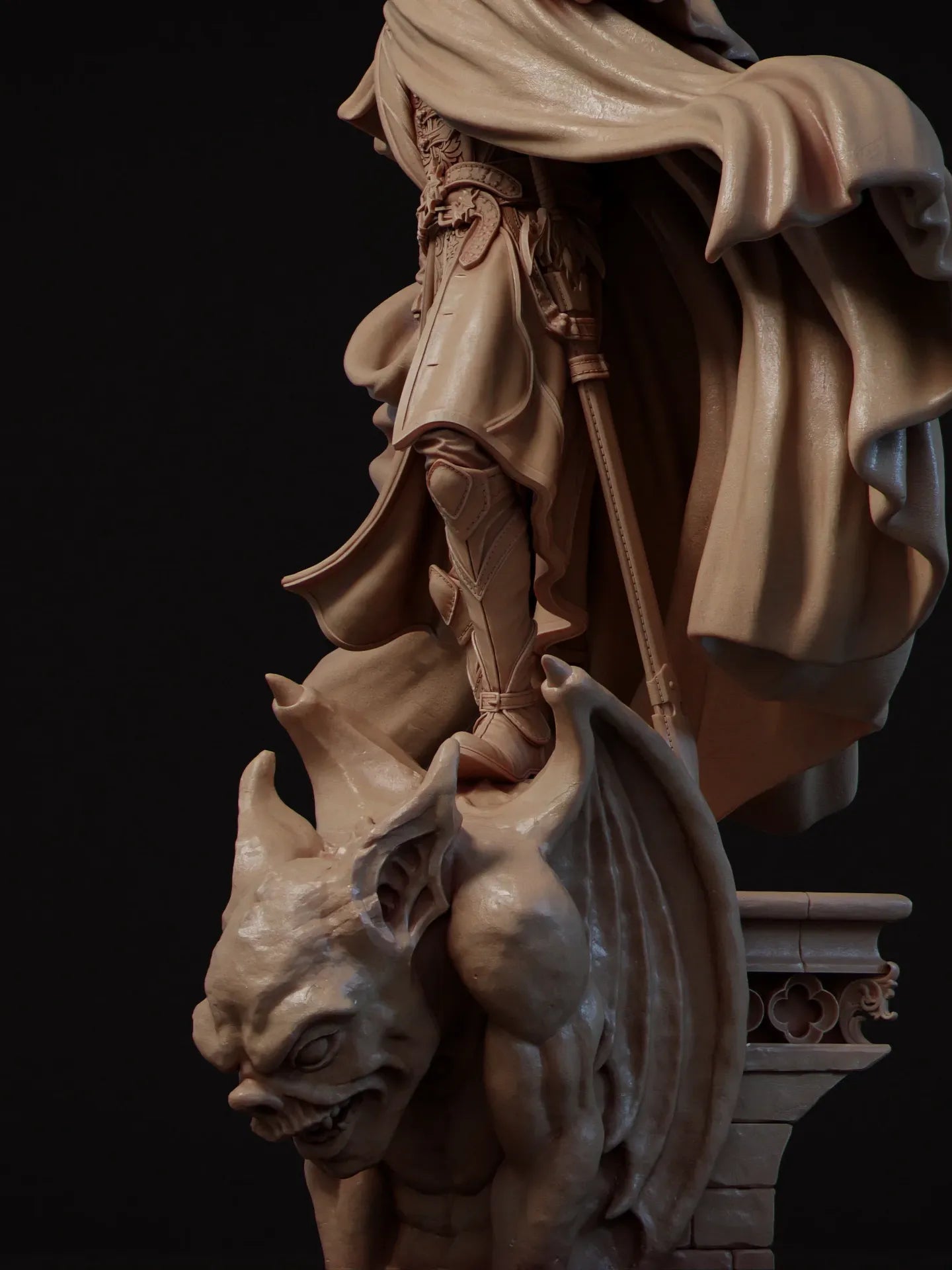 Morvain the Vampire Lord | 32mm–140mm | 3D Printed Figure | Art Piece | Nerikson | Nerdy Creations