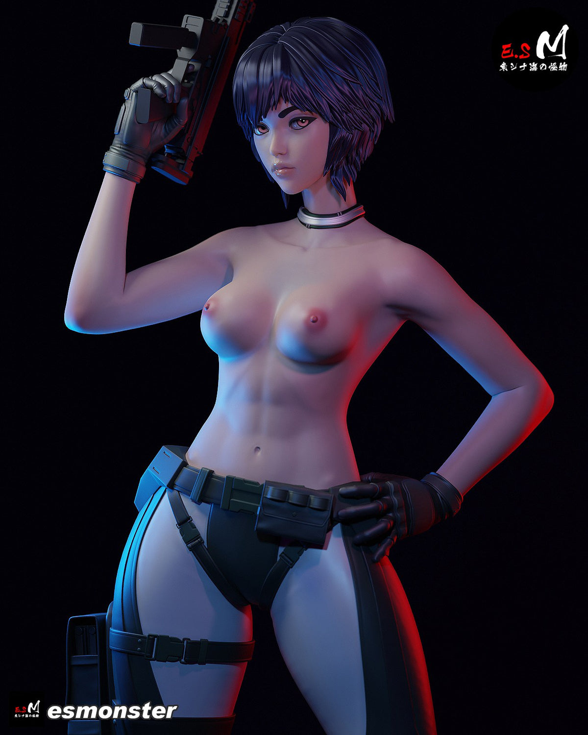 Motoko Kusanagi resin figure