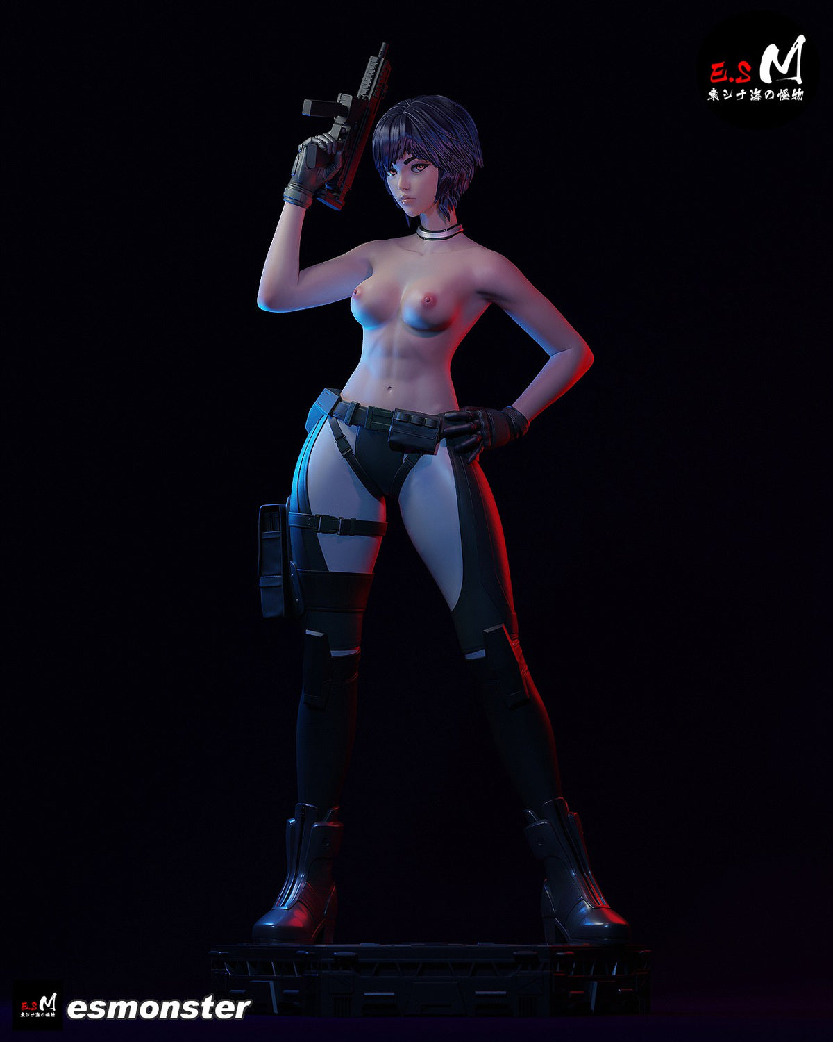 Motoko Kusanagi resin figure