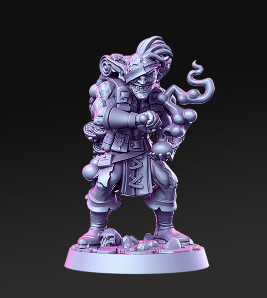 Baznazz resin figure